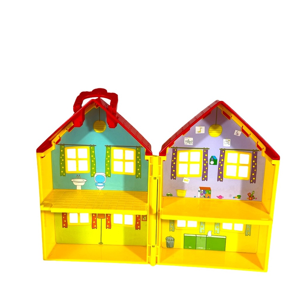 Peppa Pig's Fold-n-Carry Deluxe House 2003 Jazwares vintage
